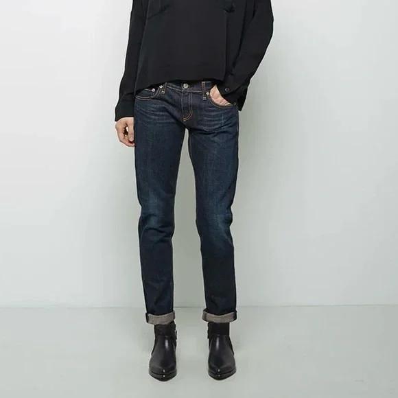 Rag & Bone Aston Asphalt Leather Suede Bootie - Picture 7 of 15